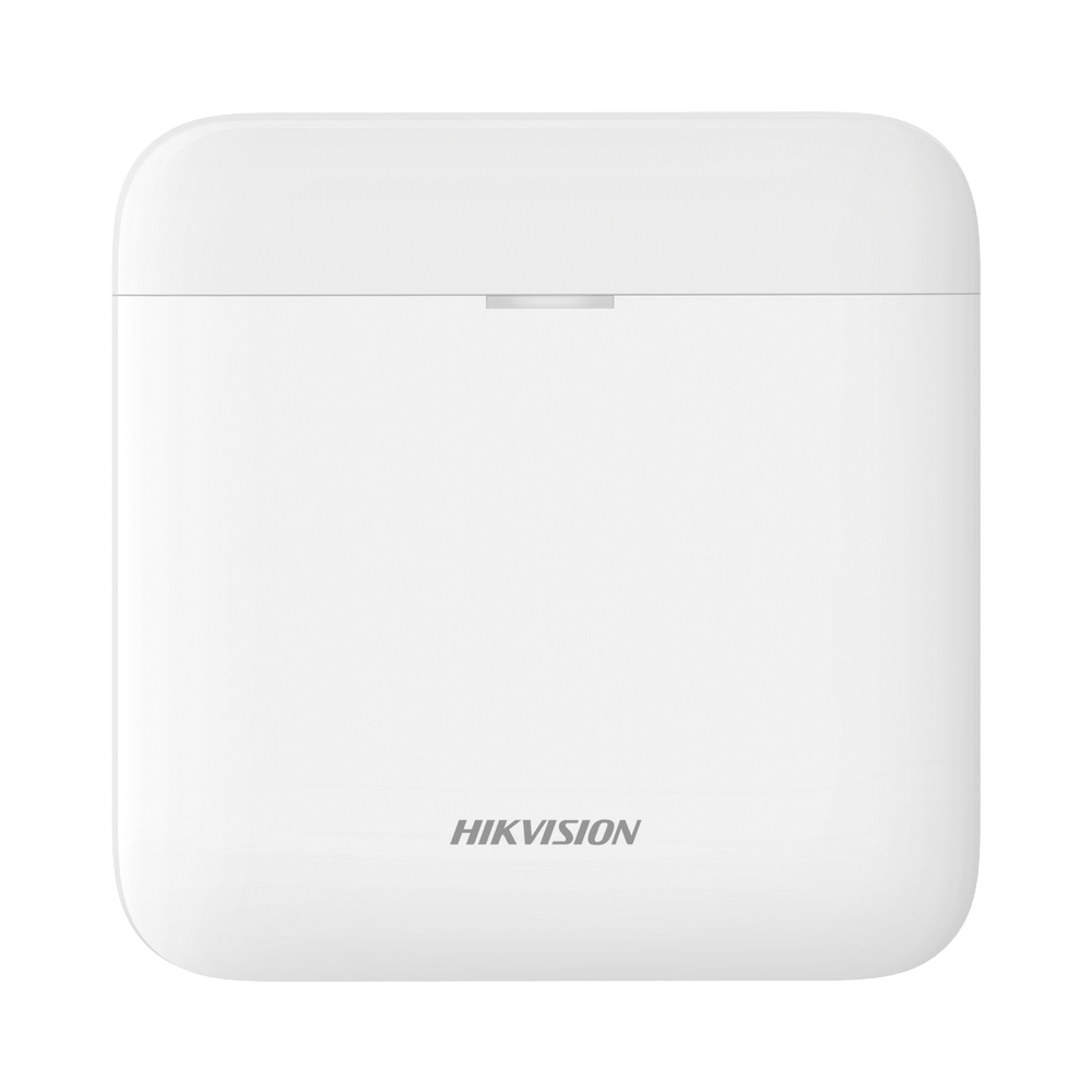 (AX PRO) Panel de Alarma Inalámbrico de Hikvision / Soporta 96 Zonas / GSM 3G/4G, Wi-Fi y Ethernet / Incluye Batería de respaldo / Compatible con los Accesorios AX PRO.