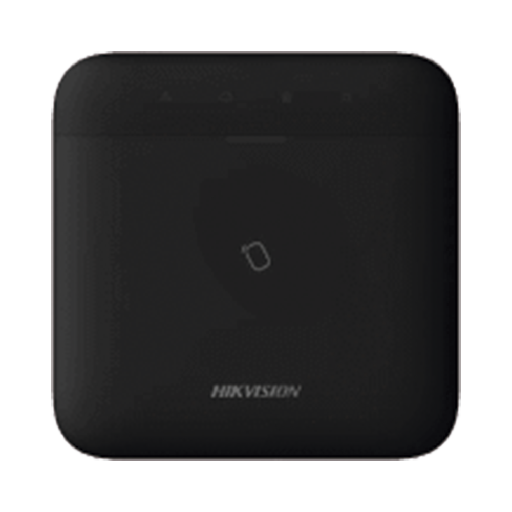 (AX PRO) Panel de Alarma Inalámbrico de Hikvision / Color Negro / Soporta 96 Zonas / GSM 3G/4G, Wi-Fi y Ethernet / Incluye Batería de respaldo / Compatible con los Accesorios AX PRO.