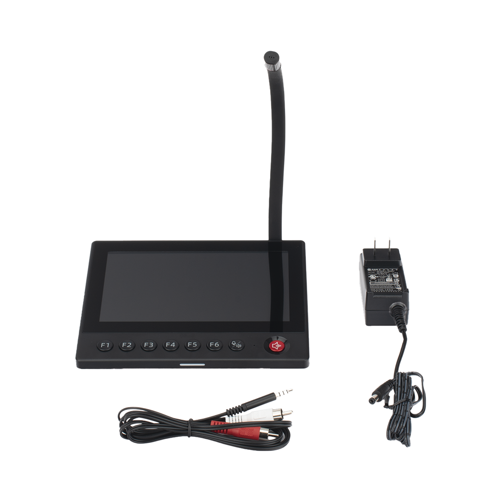 Micrófono IP | 12 VCD | Pantalla Touch 7" | Transmisión en Tiempo Real | Integración con HikCentral Professional - Image 5