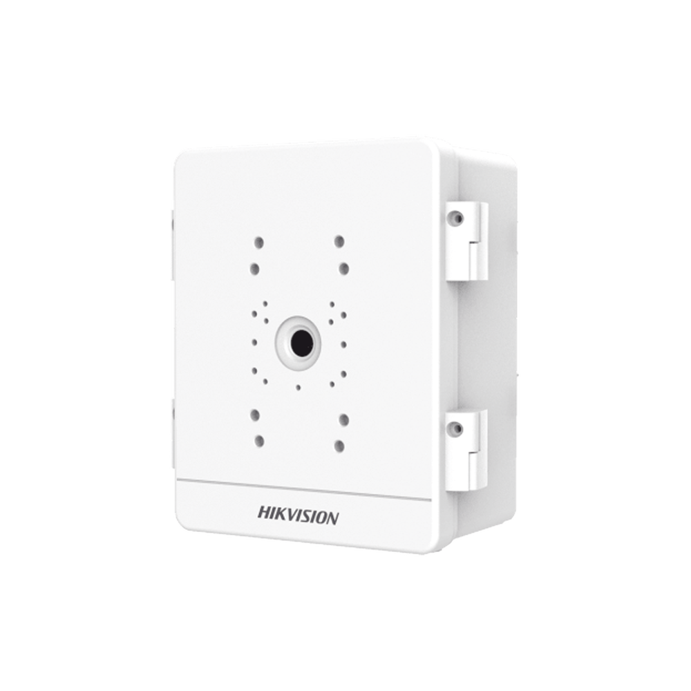 Caja para Videovigilancia para Exterior / Uso en Montaje o Pared / IP66 / IK10 / Dimensiones: 306 X 220 X 130 mm / Soporta 1 Dispositivo (PTZ, Bocina, Cámara Fija)