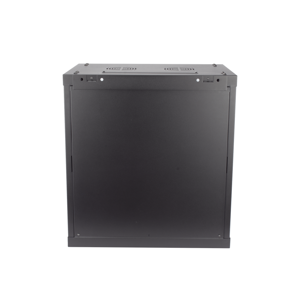 Gabinete para Montaje en Pared - Piso / Puerta de Cristal Templado / Cuerpo Fijo / 12 Unidades de Rack / 19" / Fabricado en Acero - Image 4