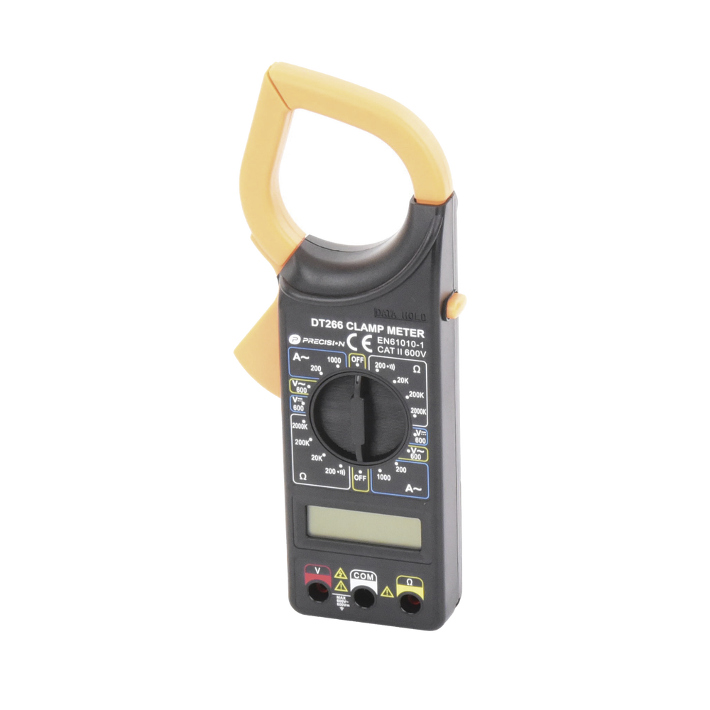 Multímetro Digital de Gancho Compacto 600 Vcc / Vca CATII. Con pantalla LCD (No incluye Batería) - Image 2