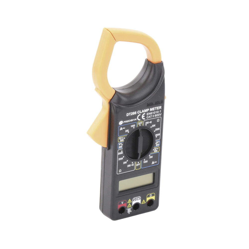 Multímetro Digital de Gancho Compacto 600 Vcc / Vca CATII. Con pantalla LCD (No incluye Batería) - Image 3