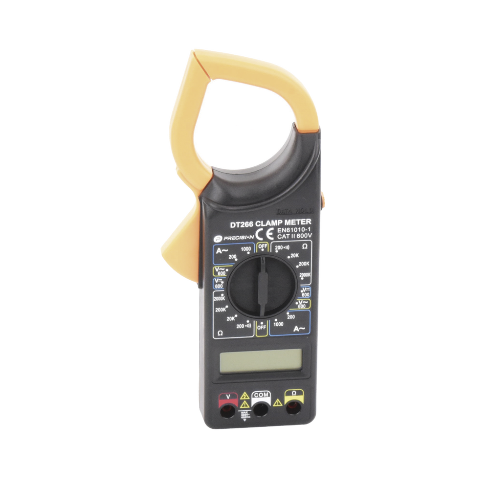 Multímetro Digital de Gancho Compacto 600 Vcc / Vca CATII. Con pantalla LCD (No incluye Batería) - Image 5