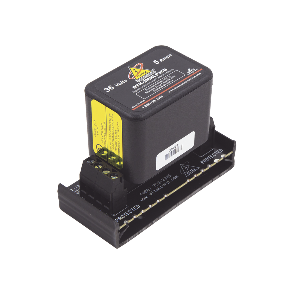 Protección contra sobretenciones modular: voz/datos/señal