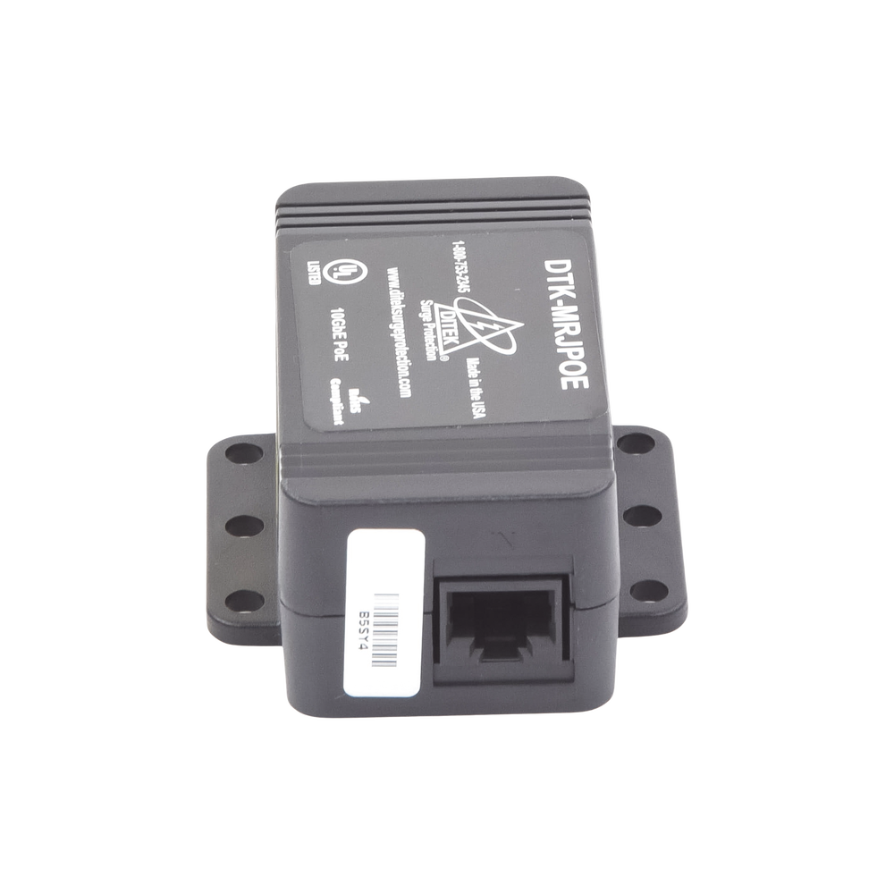 Protector Contra Sobretensiones PoE/HiPoE Hasta 10 GbE, Para Cámaras IP PoE, WAP, Control de Acceso, Iluminación PoE - Image 2