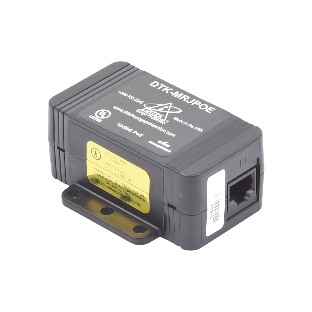 Protector Contra Sobretensiones PoE/HiPoE Hasta 10 GbE, Para Cámaras IP PoE, WAP, Control de Acceso, Iluminación PoE - Image 4