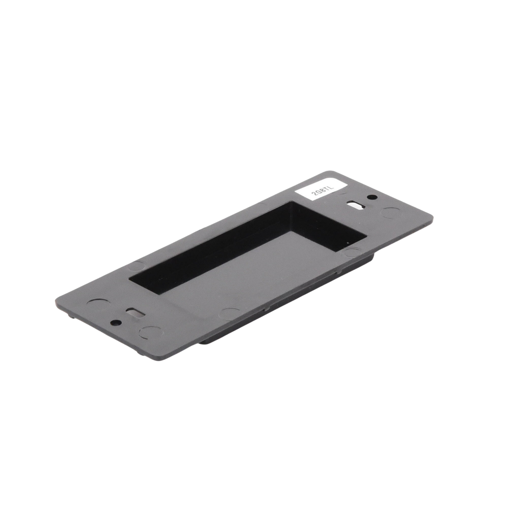 Placa ciega de pared color negro - Image 2