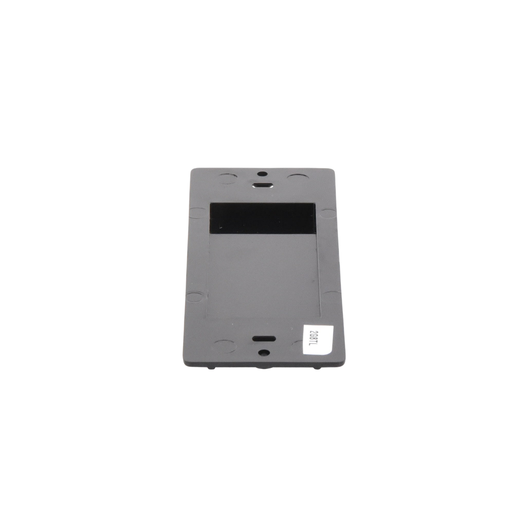 Placa ciega de pared color negro - Image 3