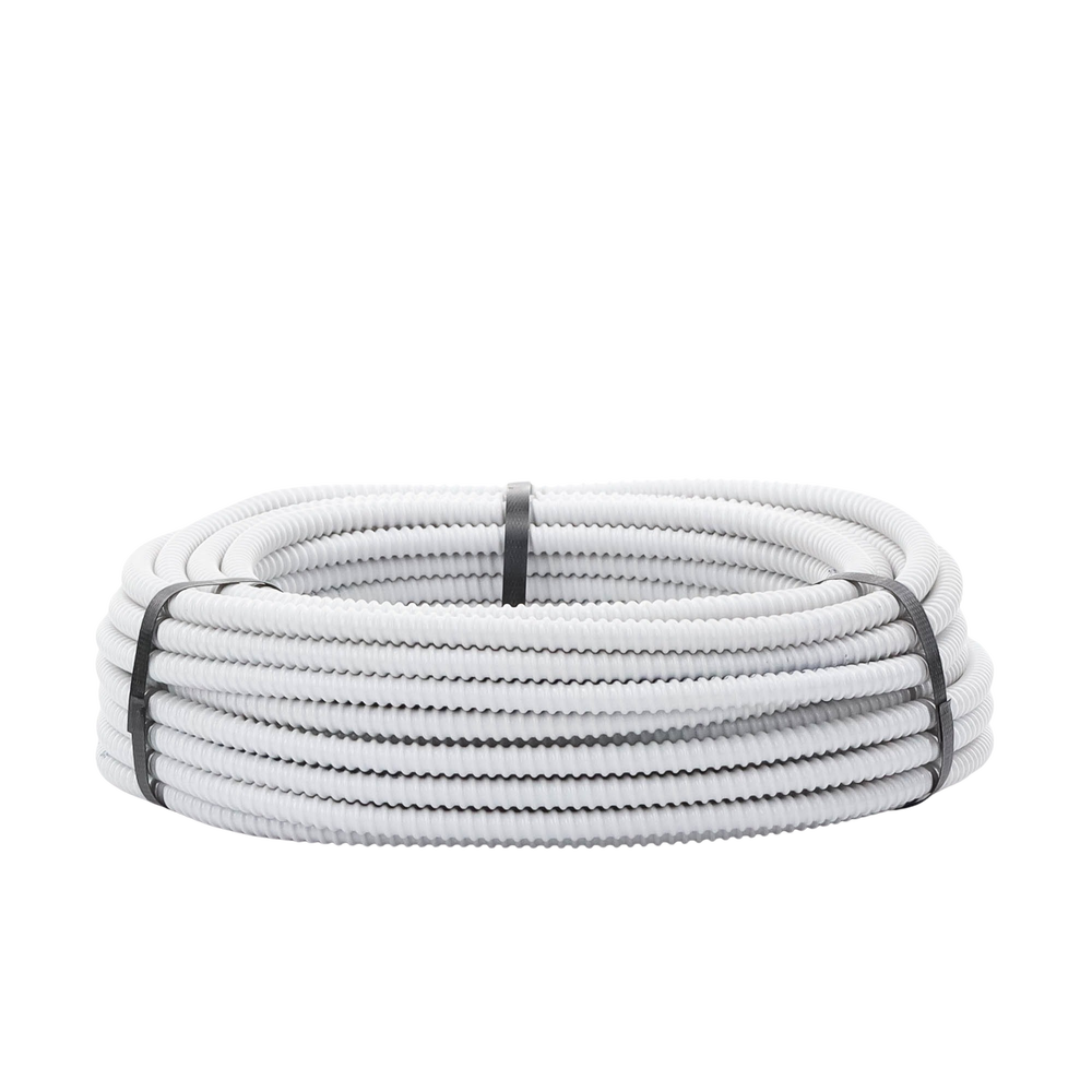 Tuberia flexible (Vaina) diflex, PVC Auto-extinguible, de 10 mm, rollo de 30 m