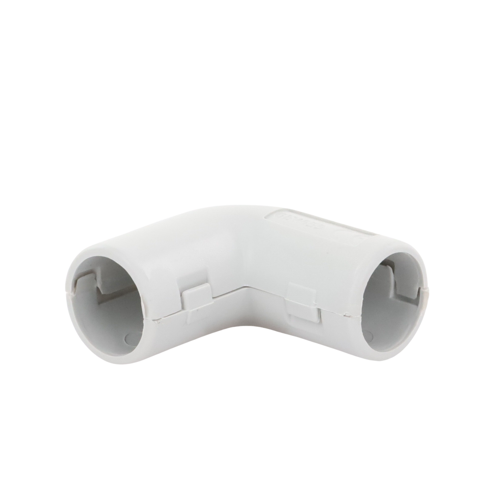 Unión en "L" (Codo) para tubería rígida, recomendado para cable eléctrico, PVC Auto-extinguible, de 16 mm - Image 2
