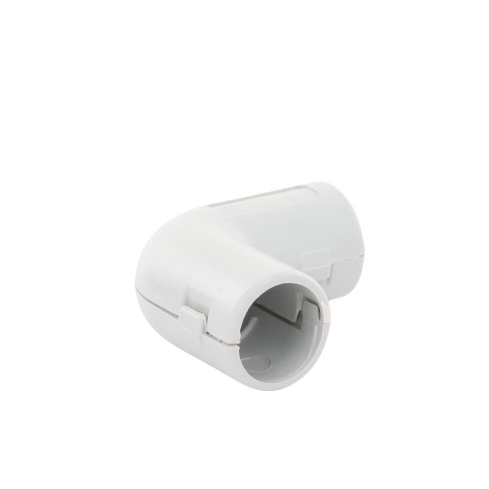 Unión en "L" (Codo) para tubería rígida, recomendado para cable eléctrico, PVC Auto-extinguible, de 16 mm - Image 3
