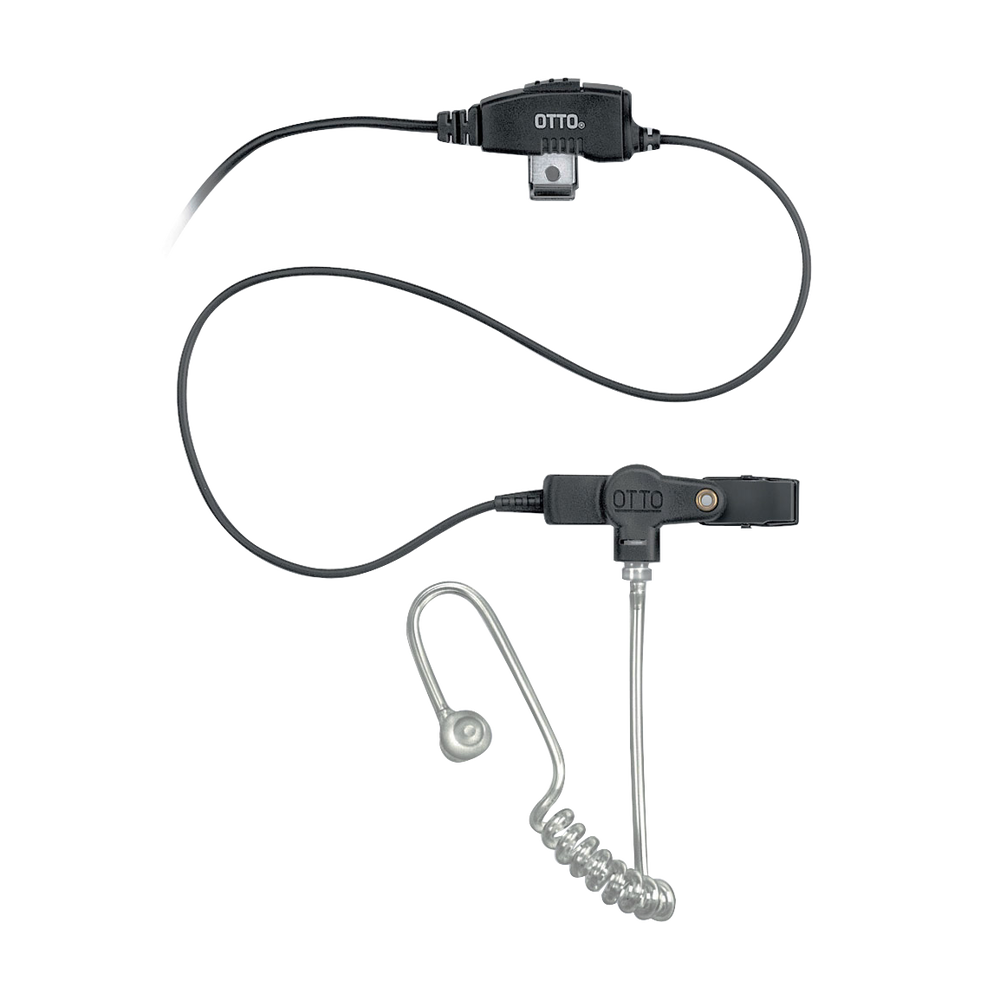 Kit de Micrófono-Audífono PLUS de 1 cable para Motorola DEP550, DGP8050 Elite, Serie XPR3000/3500, Serie APX3000/8000, DP2400/2600