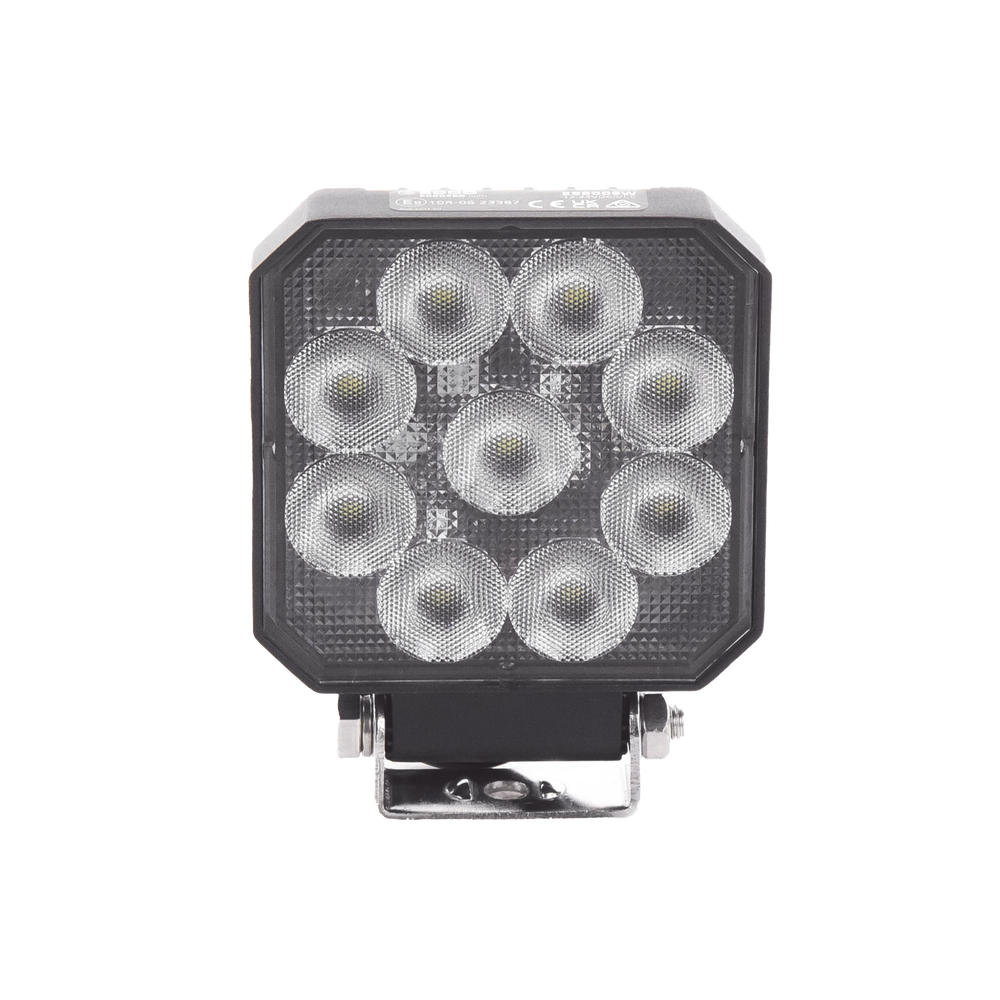 Luz de trabajo, 9 LED, 1050 Lumenes, 12-24 Vcd