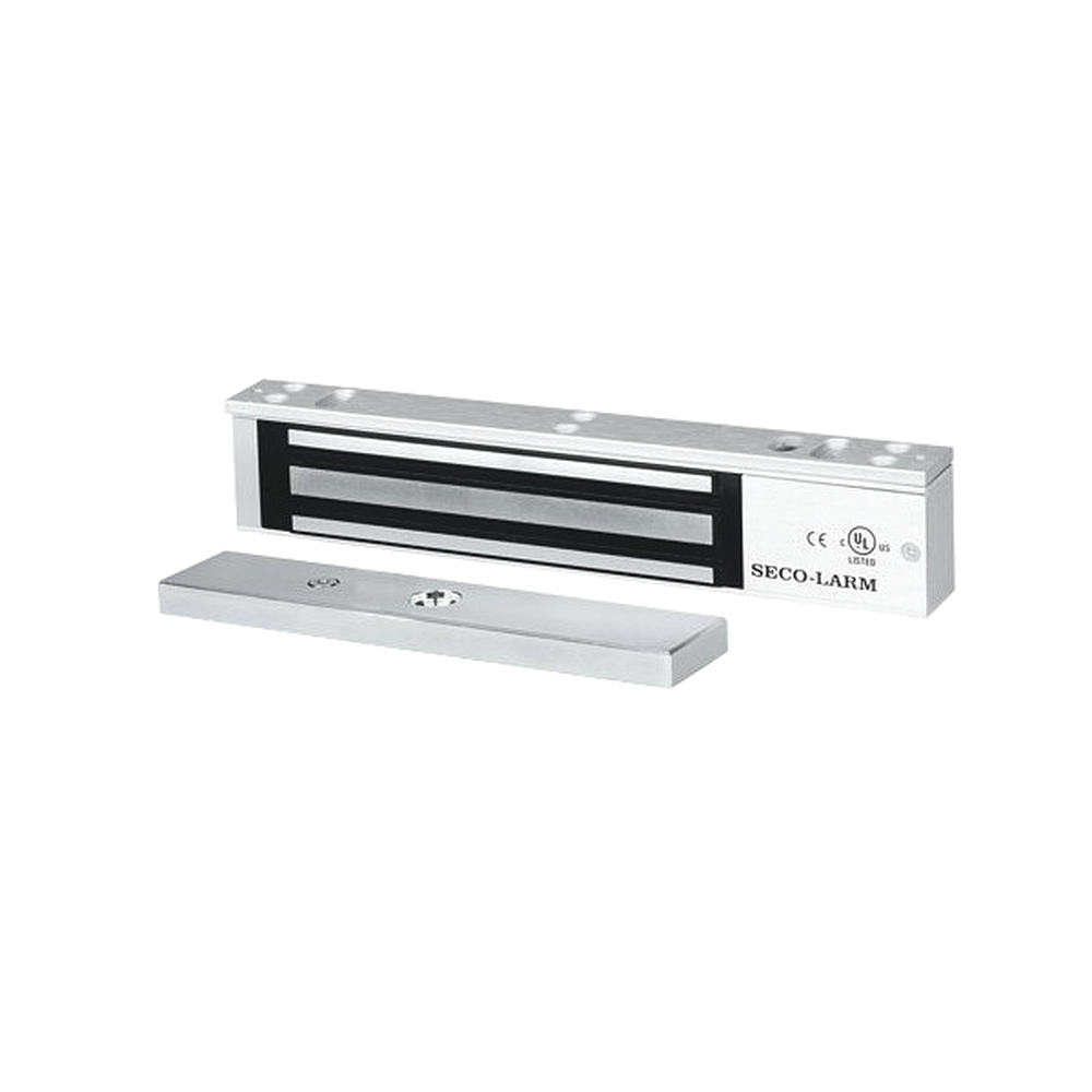 Chapa Magnética 600 lbs con LED /  Sensor de Estado de Unión / Sin Magnetismo Residual / Uso Interior.