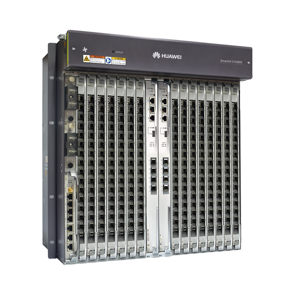 OLT GPON OptiXAccess Carrier Class con 1 tarjeta de 16 puertos GPON, 15 ranuras, 2 Fuentes de alimentación DC, 11 UR - Image 2