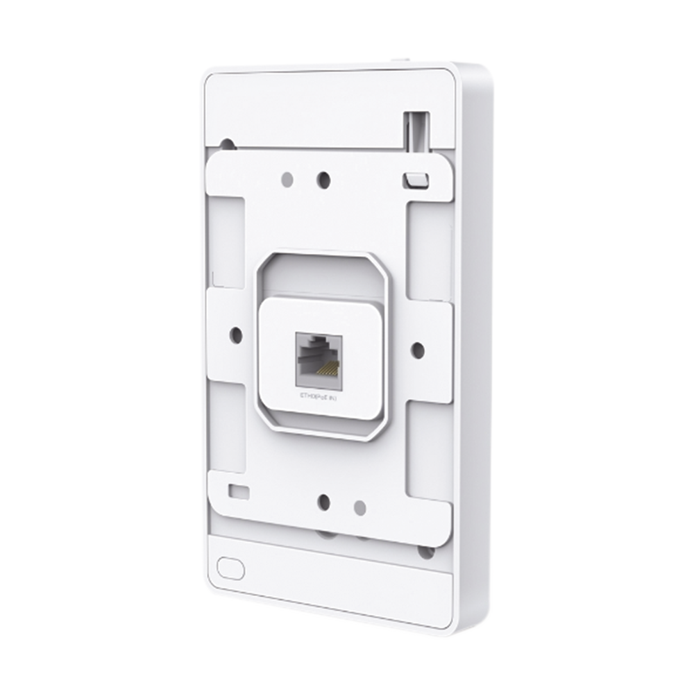 Punto de acceso Omada doble banda 802.11ac, PoE 802.3af/at, MU-MIMO, MIMO 2x2 diseño placa de pared con tres puertos adicionales, soporta hasta 100 clientes. - Image 4