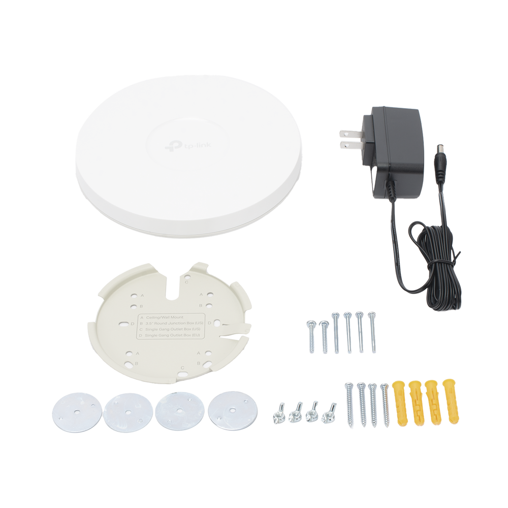Punto de Acceso Omada / Wi-Fi 6 AX1800 MU-MIMO 2x2 / Mesh Omada / Alta Densidad de Usuarios / Configuración por Controlador o Stand-Alone / Para Montaje en Techo/pared / Alimentación PoE+ - Image 6