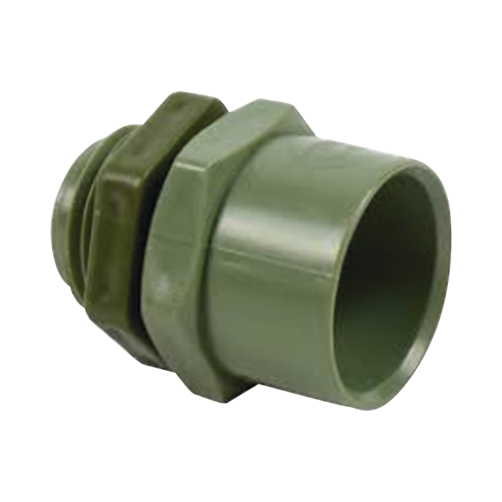 Conector de 1-1/2" para tuberia PVC conduit pesado (38 mm)