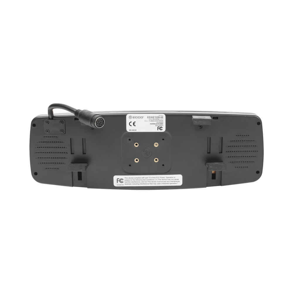 Sistema alámbrico de reversa con cámara y monitor de 4.3 pulgadas, Incluye cámara para placa de 170° - Image 4