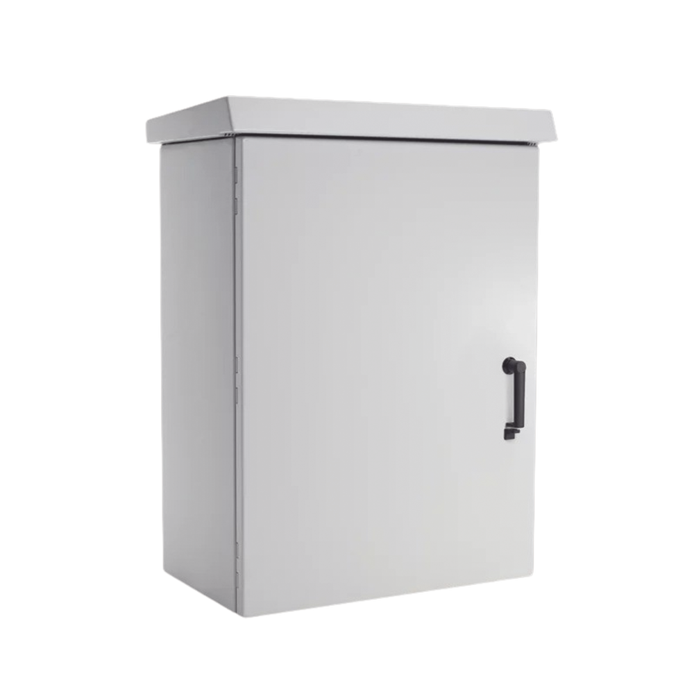 Gabinete Para Exterior OSP ComLine, Protección NEMA 4/12/4X/3/3R; IP66, 700 mm de Ancho, 600 mm de Profundidad, 25 UR, De Aluminio, Color Gris Claro