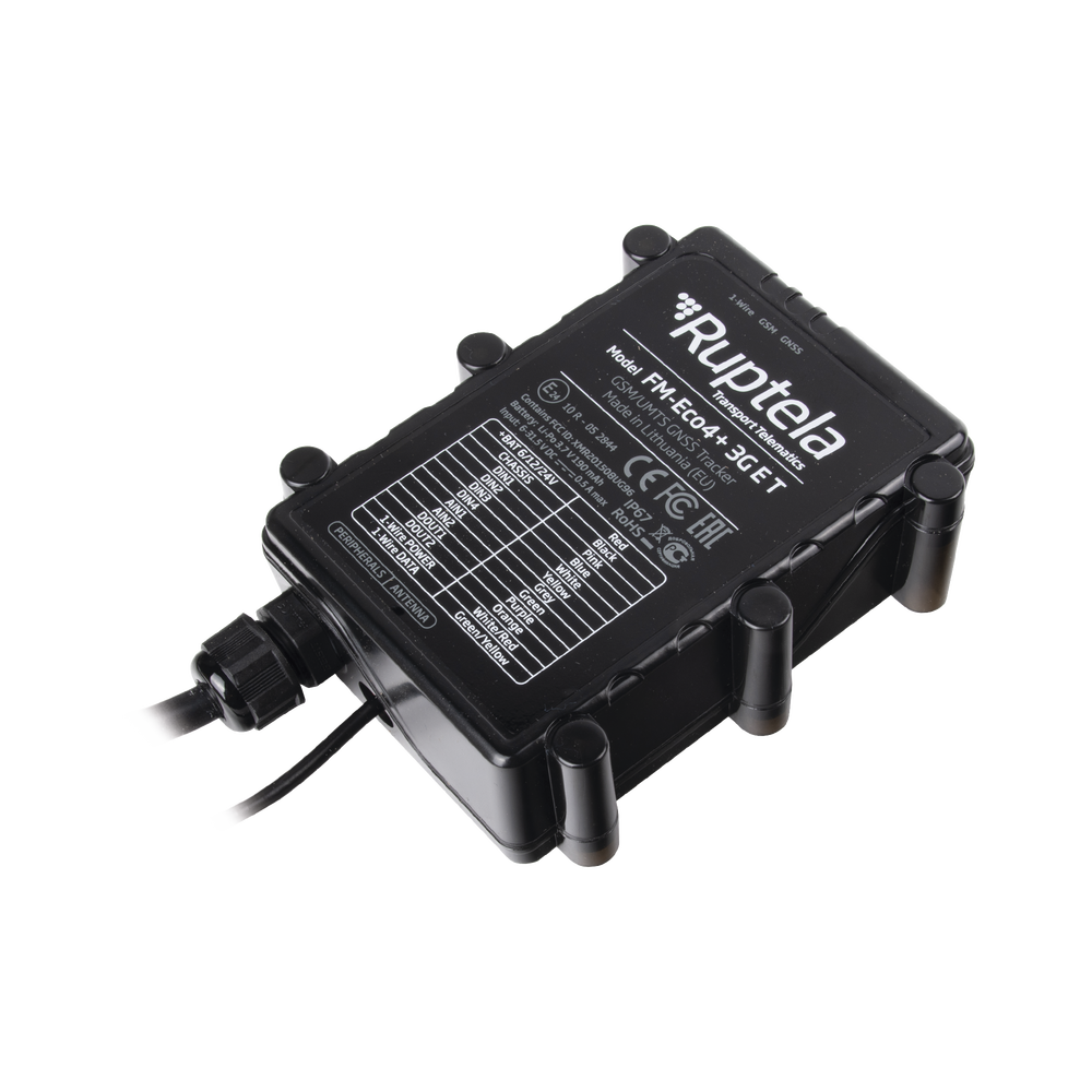 Localizador vehicular 3G / Antena Satelital Externa / Contra agua y polvo IP67 / RFID / Apagado de motor a distancia / Anti Jammer - Image 4