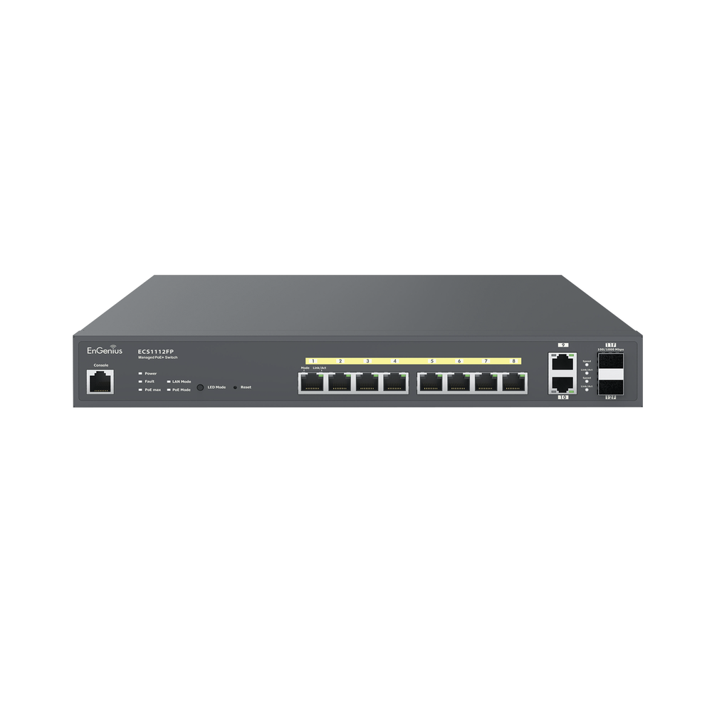 Switch PoE + Gigabit 130W de 8 puertos gestionado en la nube - Image 2