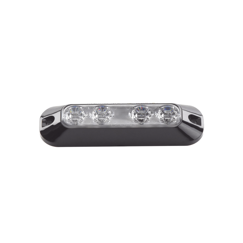 Luz Perimetral , 4 LEDs Ultra Brillantes, color Ambar