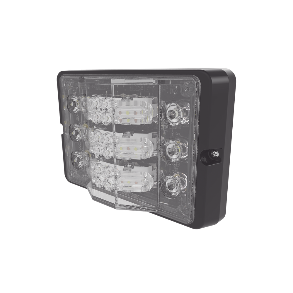 Luz direccional de 3 niveles rojo/claro