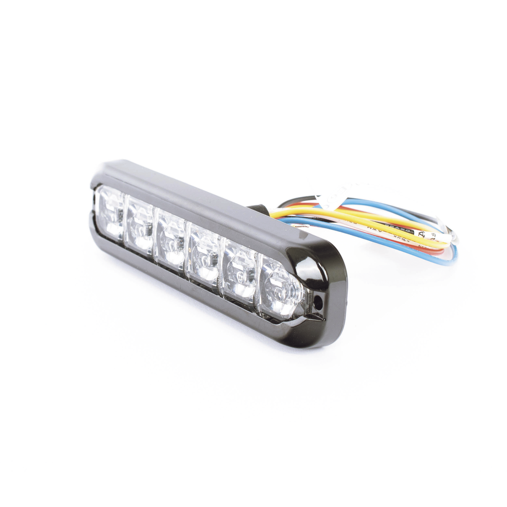 Luz perimetral , 12 LED Ultra Brillantes, Dual Color Ambar / Claro - Image 3