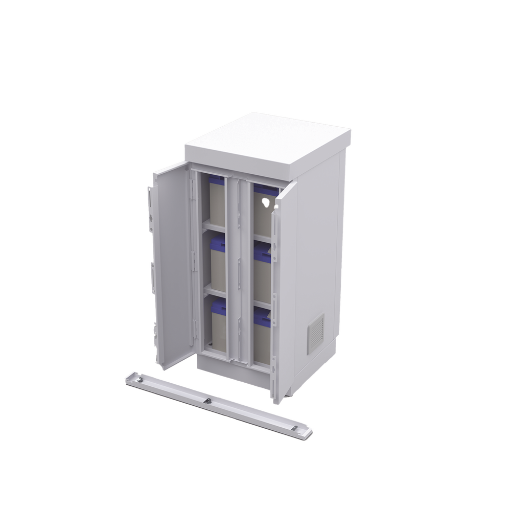 Gabinete de Seguridad de Lámina Galvanizada para Almacenamiento de Baterías (Hasta 6 baterías PL110D12). - Image 6