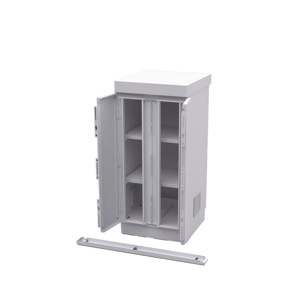 Gabinete de Seguridad de Lámina Galvanizada para Almacenamiento de Baterías (Hasta 6 baterías PL110D12). - Image 2