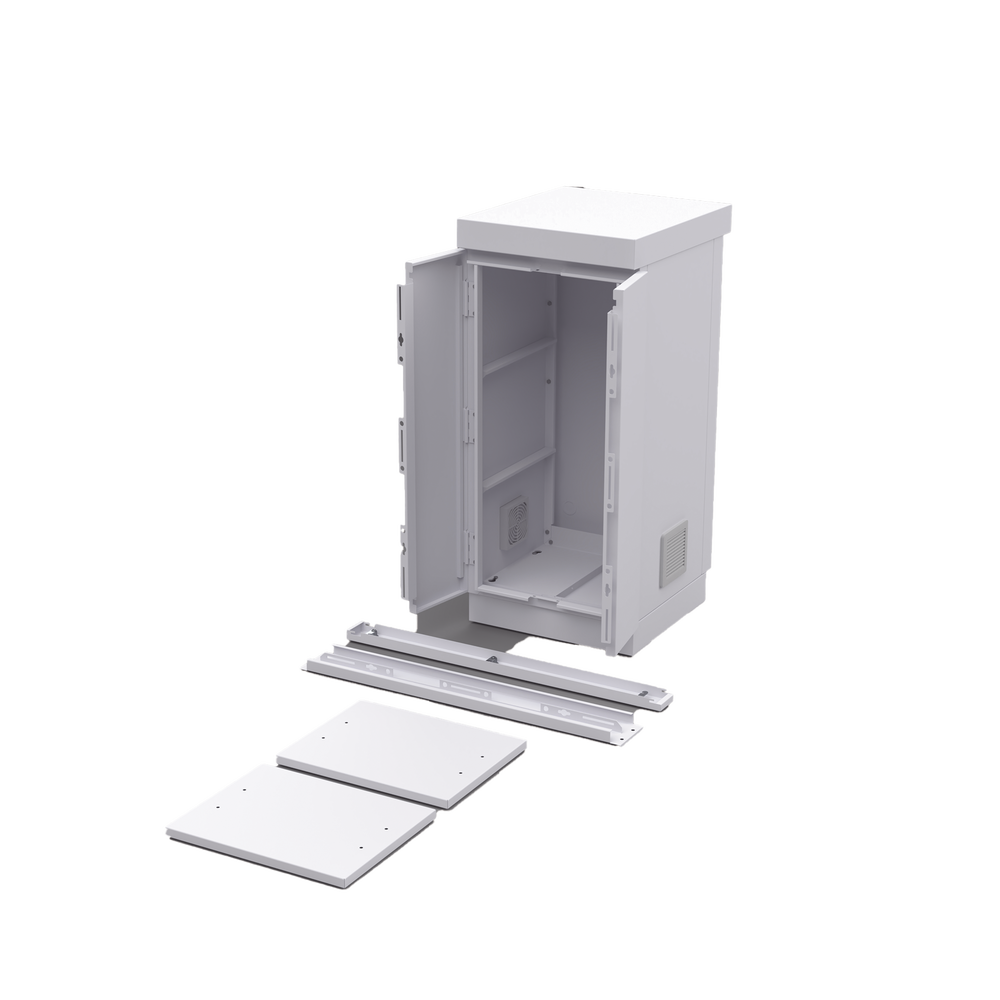 Gabinete de Seguridad de Lámina Galvanizada para Almacenamiento de Baterías (Hasta 6 baterías PL110D12). - Image 4