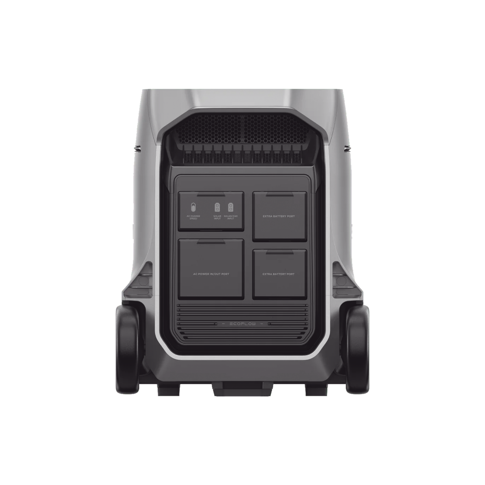 Estación de Energía Portátil DELTA PRO3 / 4096Wh Litio LFP / 5 AC 4000W (8000W Pico) / 2 USB-C 100W / Capacidad para Aumentar Respaldo / Cargador de Coche 10A a 12.6V / Conectividad WiFi y Bluetooth (App) / Carga Solar 2600W Max. (2 P - Image 5