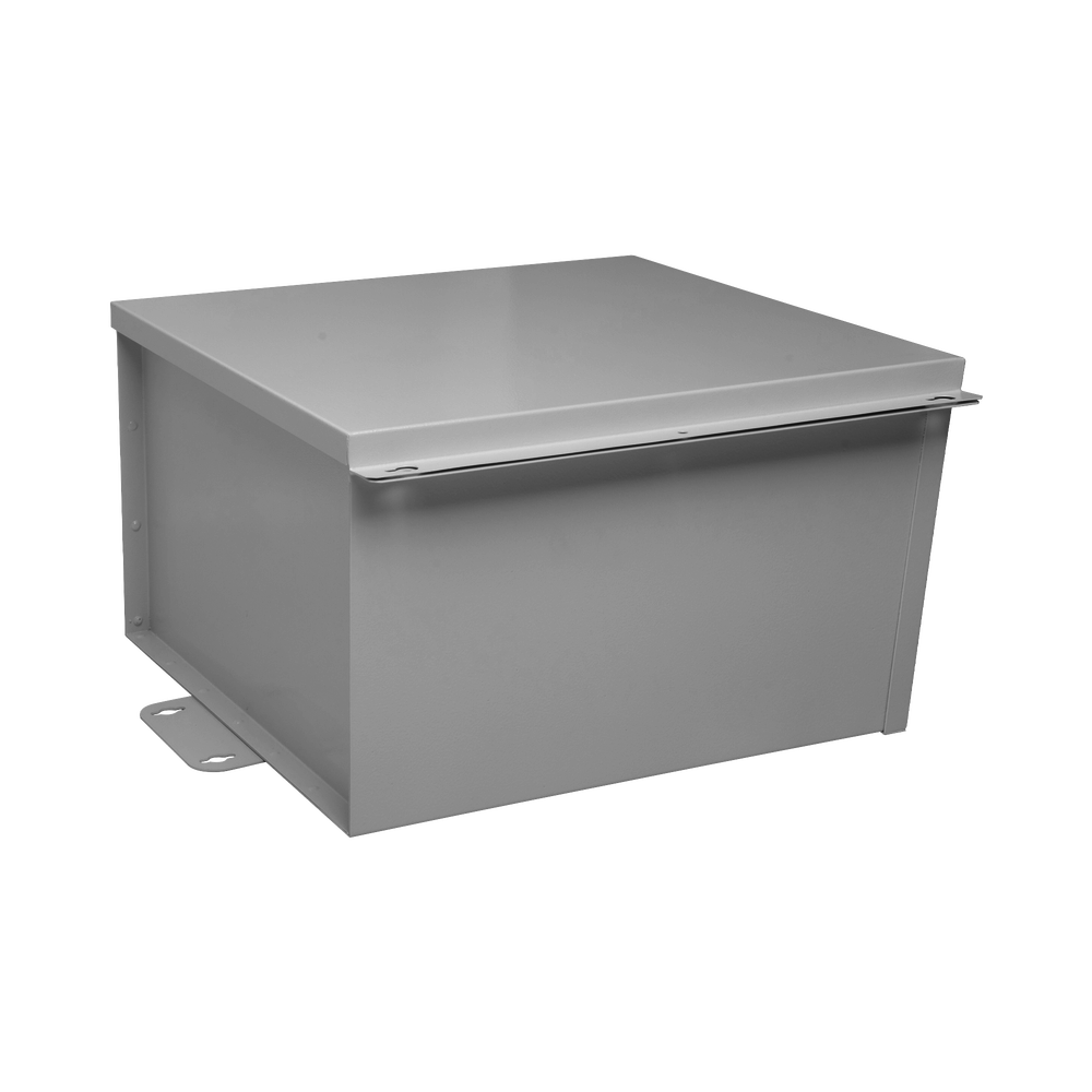 Gabinete de Telecom. de Acero Galvanizada con Plato Interior (400 x 400 x 250 mm). SE PUEDE PONER CANDADO. - Image 3