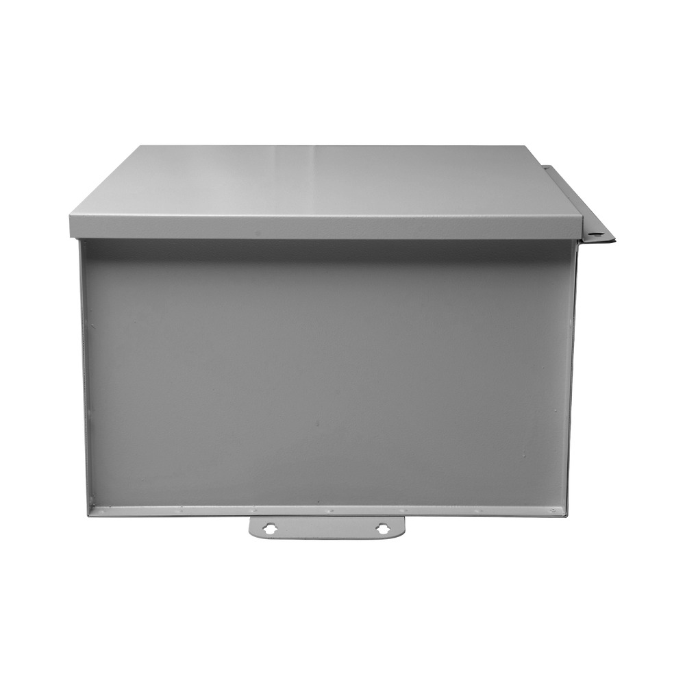 Gabinete de Telecom. de Acero Galvanizada con Plato Interior (400 x 400 x 250 mm). SE PUEDE PONER CANDADO. - Image 5