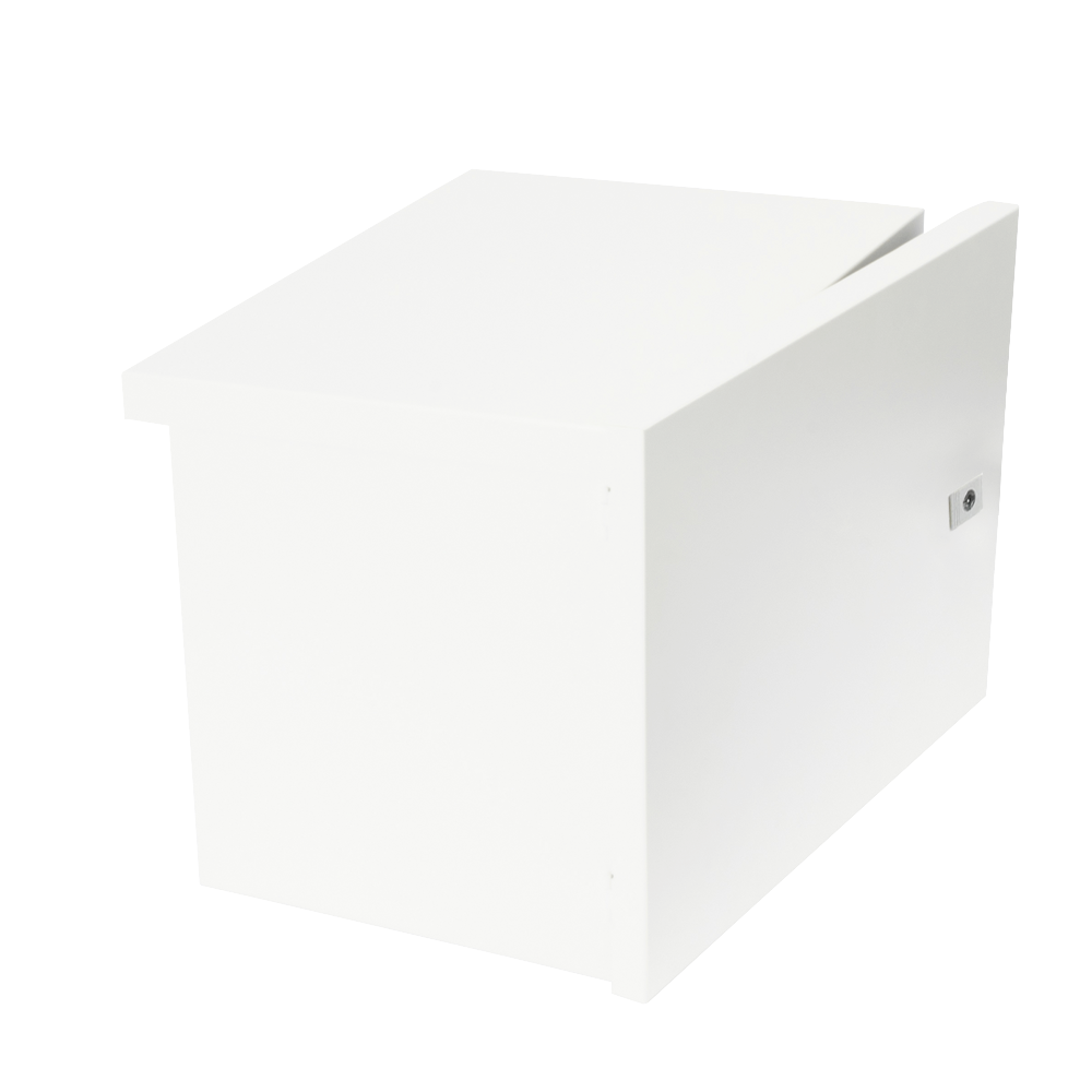 Gabinete para instalación de 2 Baterías PL4012, Fabricado en Lámina Galvanizada, Opción para montar en poste (No incluido) - Image 2