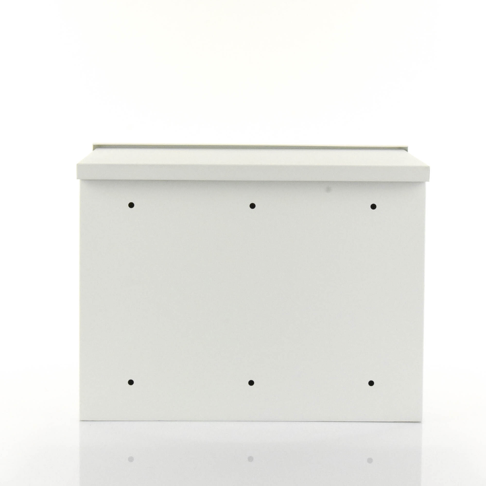 Gabinete de Acero Galvanizado, para Instalación de 1 Batería PL110D12, (550 x 420 x 290 mm) Instalación en piso o poste, accesorios (No incluidos) - Image 3