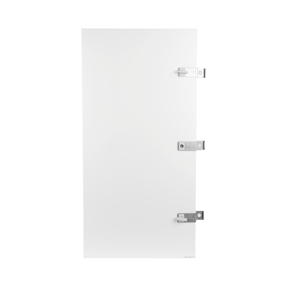 Gabinete para instalación de 3 Baterías PL110D12, Fabricado en Lámina Galvanizada, Accesorios para piso o poste (No incluidos) - Image 2