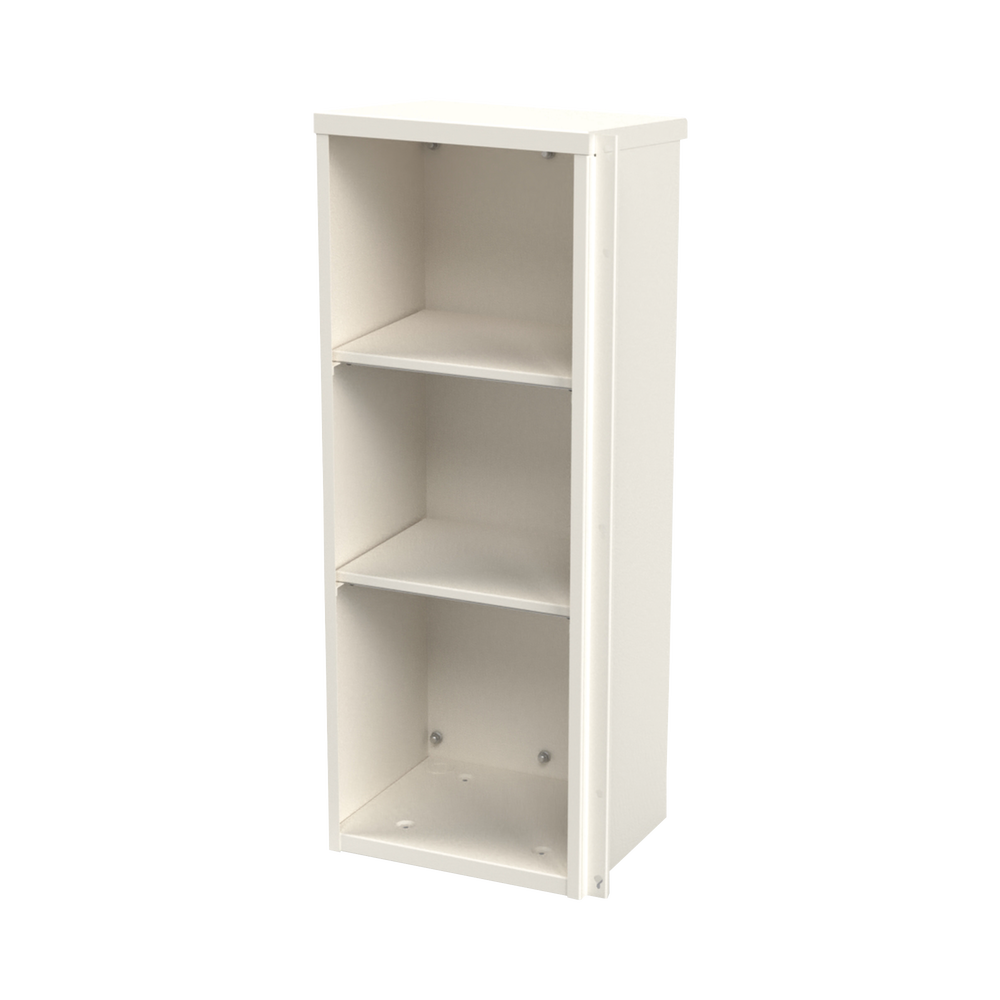 Gabinete Acero Galv. para 3 Bat. PL110D12. Puerta Ventilada. Acc. de piso o poste No incluidos (400 x 1060 x 300mm). - Image 2