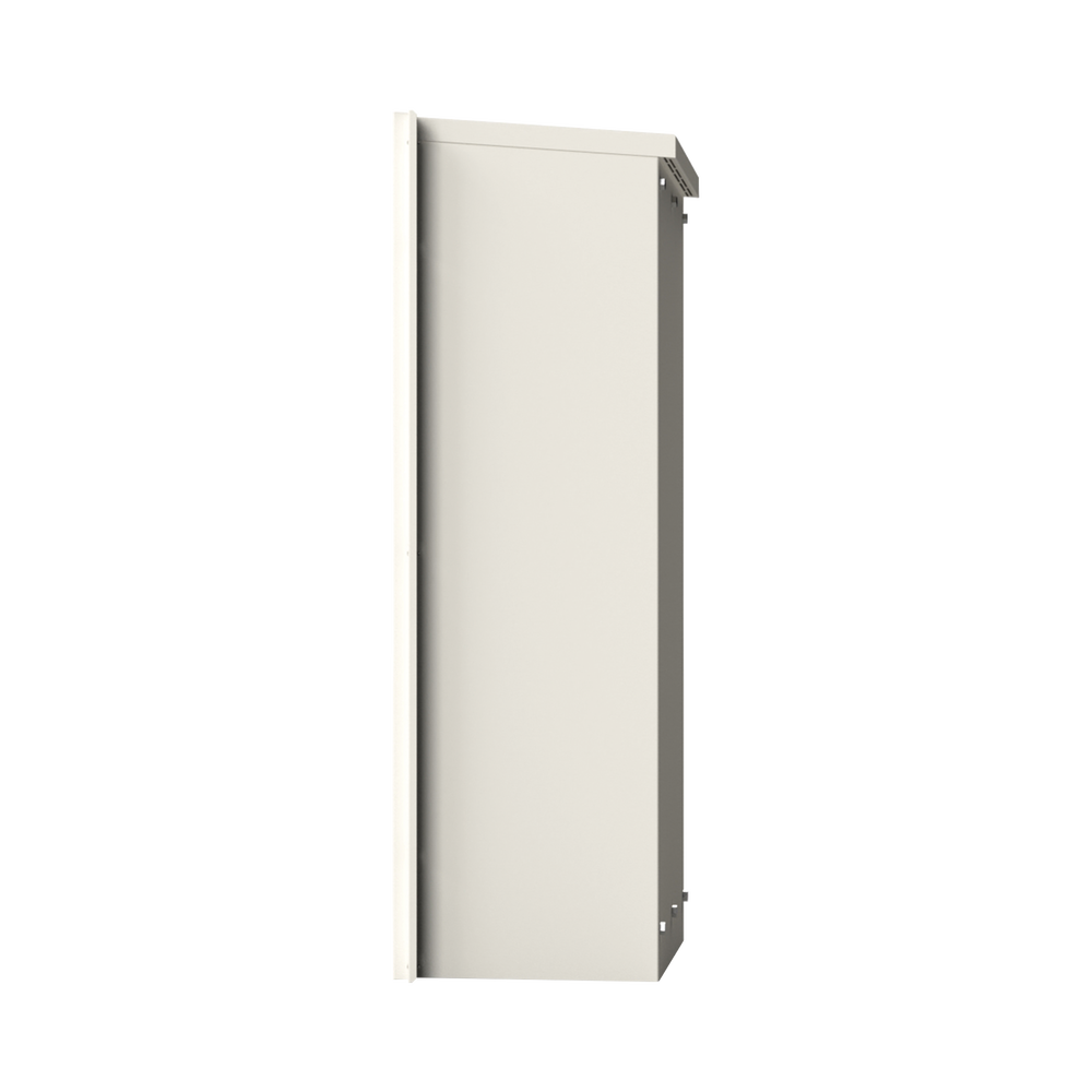 Gabinete Acero Galv. para 3 Bat. PL110D12. Puerta Ventilada. Acc. de piso o poste No incluidos (400 x 1060 x 300mm). - Image 3