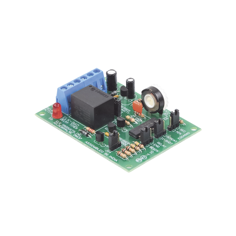 Relevador Con Temporizador / 3-60 Seg o 3-60 Min / Activación de Disparo Positivo o Negativo / Alimentación 12-24 Vcc - Image 3