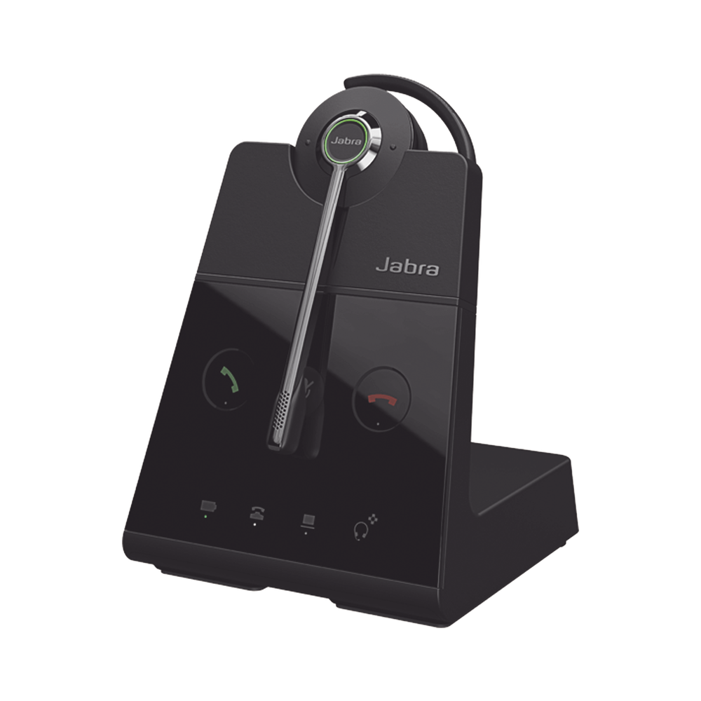 Jabra Engage 65 Convertible, auricular inalámbrico DECT, el mejor del rendimiento inalámbrico y densidad. (9555-553-125)