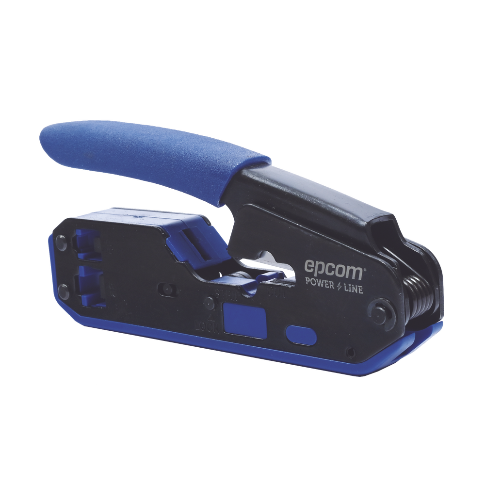 Pinza SLIM para Corte y Terminado de Plugs RJ45/RJ11, Acero al Carbón y Mango Ergonómico. - Image 2