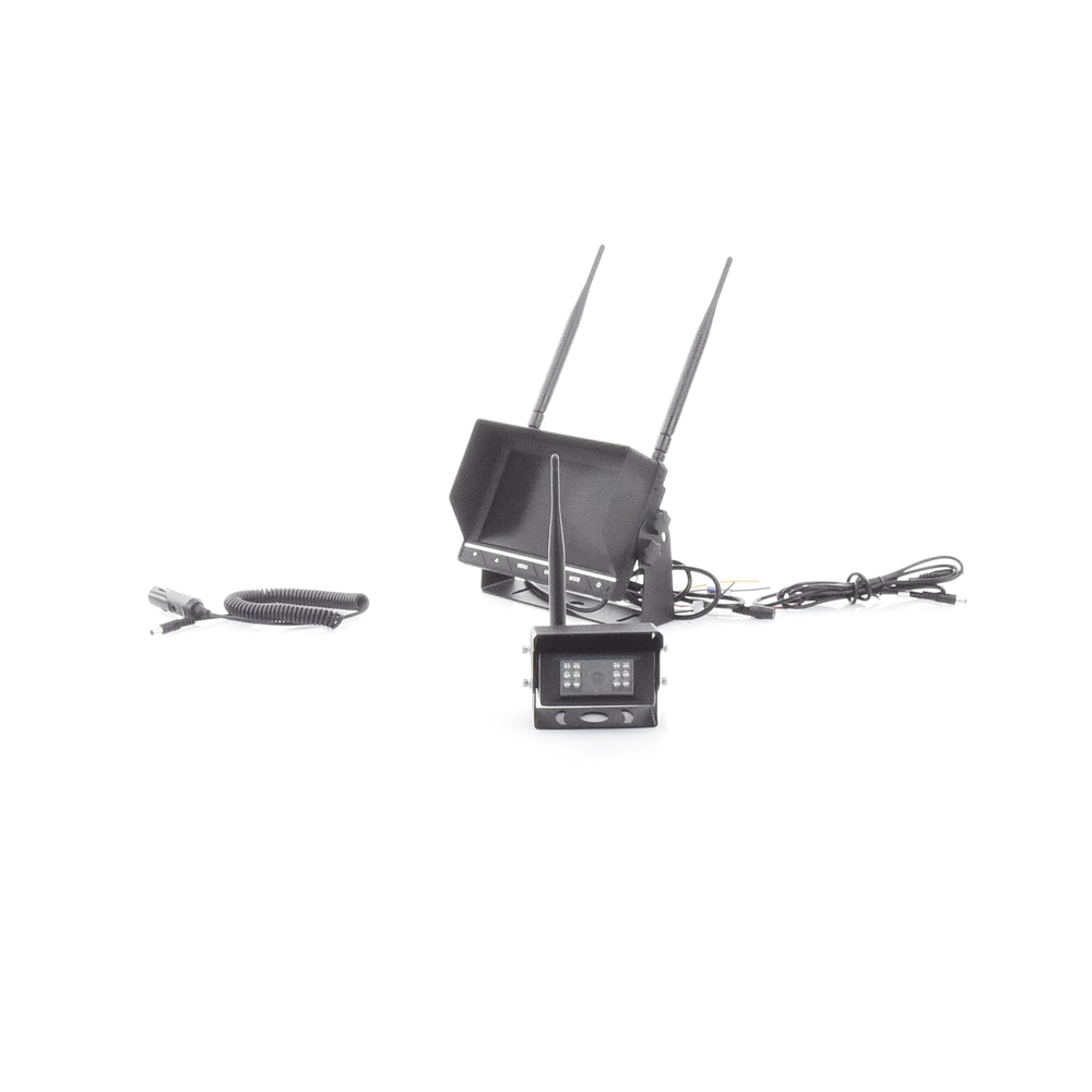 Sistema Profesional Inalámbrico de Cámara de Reversa Infrarroja y Monitor de 7" para Vehículos de Trabajo y Montacargas - Image 10