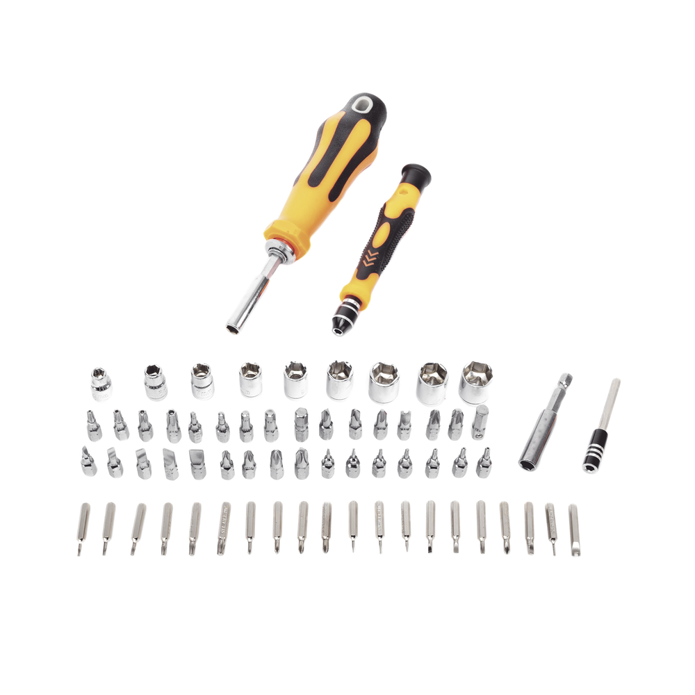 Juego de Puntas y Accesorios con 65 piezas. Doble Maneral. - Image 5