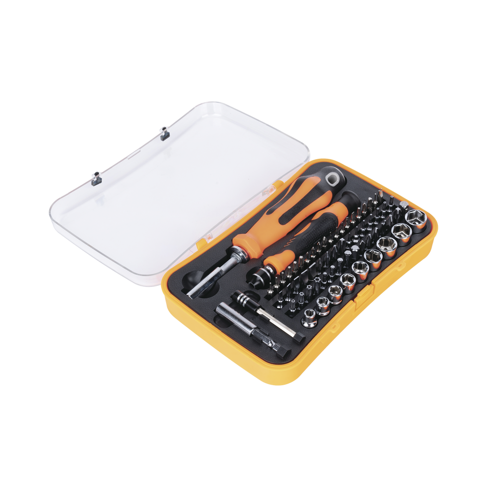 Juego de Puntas y Accesorios con 65 piezas. Doble Maneral. - Image 2