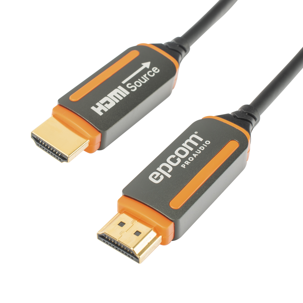 Cable HDMI de Fibra ?ptica de 20 Metros (65.62 Pies) | Alta Definici?n | Versi?n 2.0 | Alta Velocidad 18Gbps | 4K@60Hz | HDCP 2.2 | Resistente a EMI y RFI