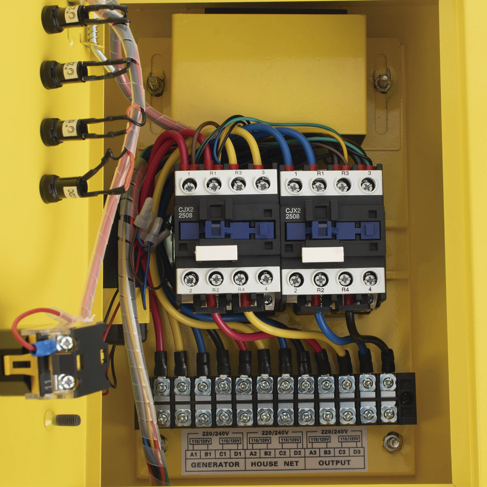 Generador a Gasolina / Planta de Emergencia con Encendido Automático, 6.5KW, 220Vac 2 Fases, Jaula con Ruedas para Fácil Traslado - Image 3