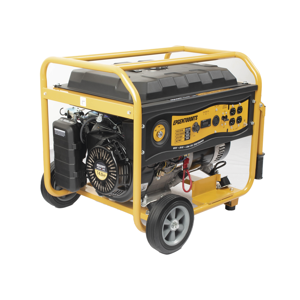 Generador a Gasolina / Planta de Emergencia con Encendido Automático, 6.5KW, 220Vac 2 Fases, Jaula con Ruedas para Fácil Traslado - Image 4